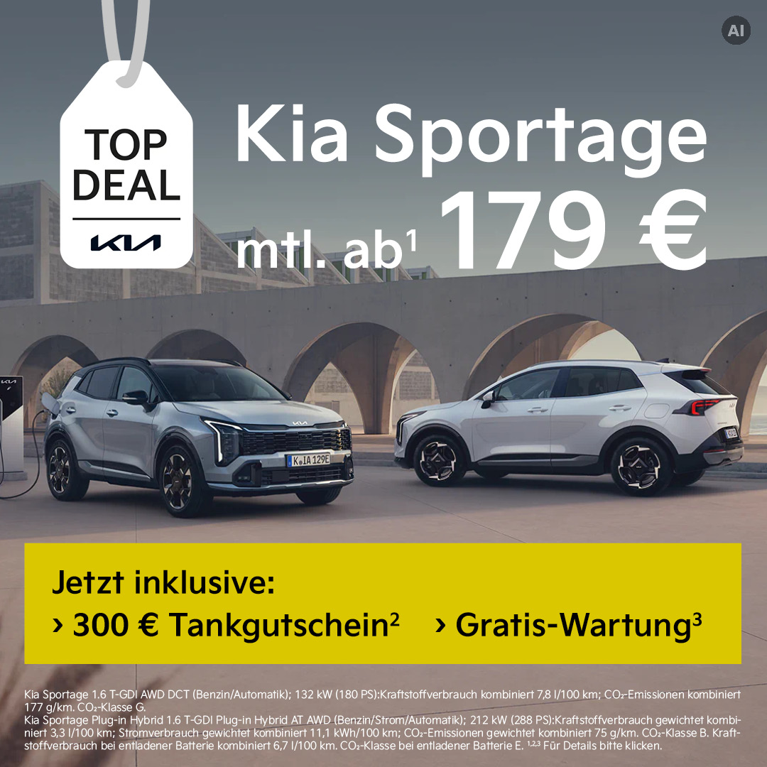 kia sportage top deal